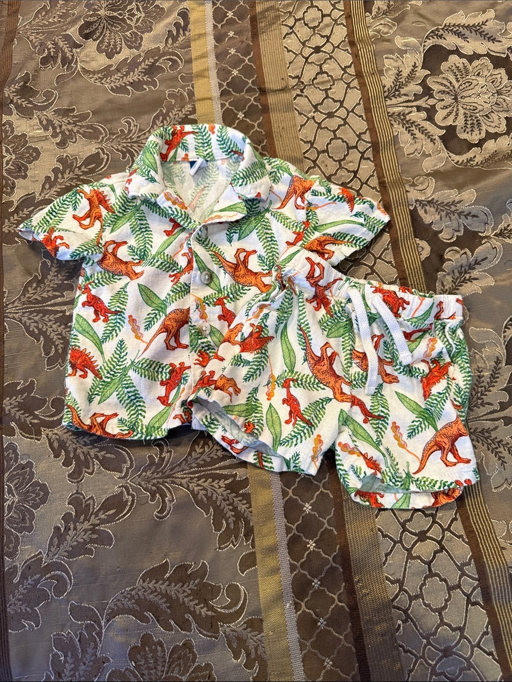 Old Navy Tropical Dino Matching Set